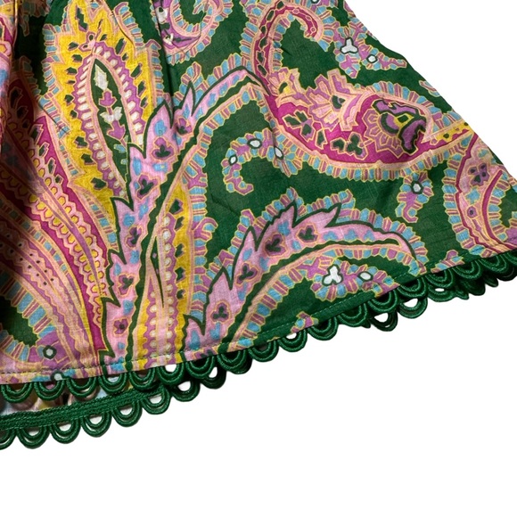 NWT Zimmerman Kids Teddy Paisley Print Tiered Dress - Picture 4 of 13